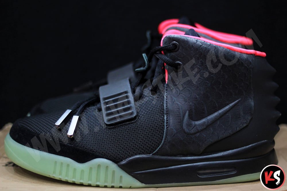 Image of Air Yeezy 2 "Solar Red" (USED)