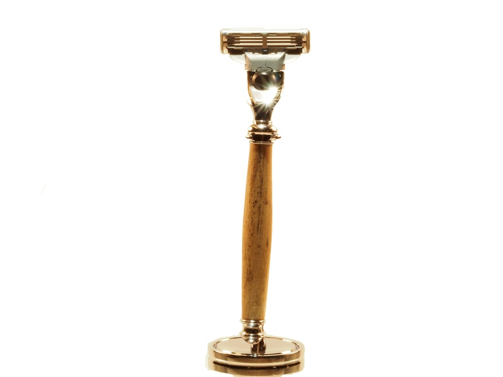 Image of Spalted Hickory Razor