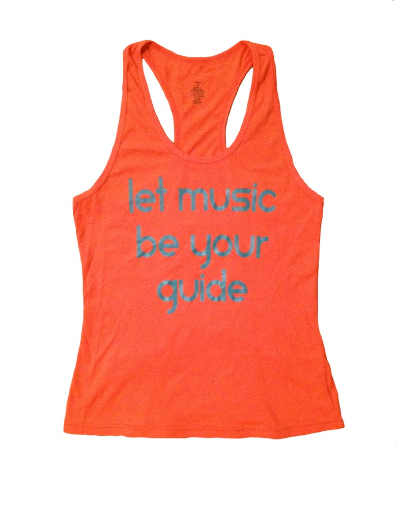 Image of let music be your guide - women's tank top 