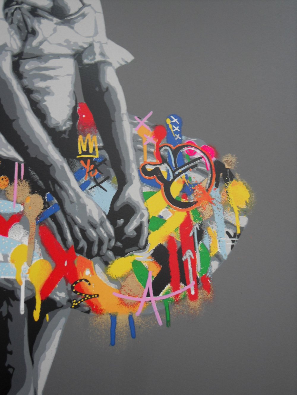 MARTIN WHATSON - "EN POINTE" PRINT - LTD EDITION OF 175 - 80CM X 56CM