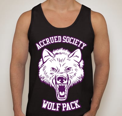 Image of Accrued Society Wolf Pack Men's Tank Top