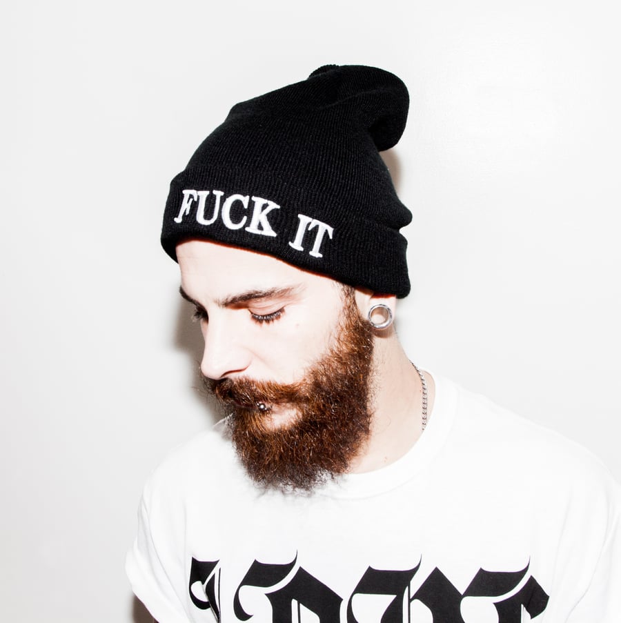 Image of F U C K  I † Beanie