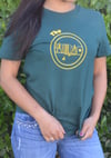 Green & Yellow Women Tee