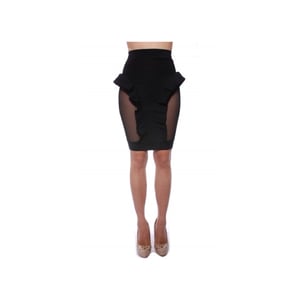 Image of Mesh Insert Skirt