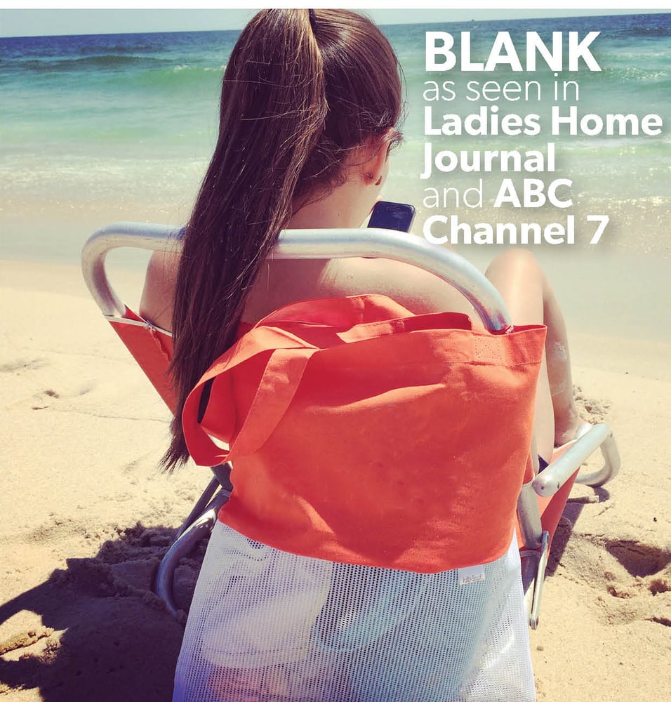 Image of [BLANK] HELLO BEACH Bag* As Seen in Ladies Home Journal and Daily Candy!