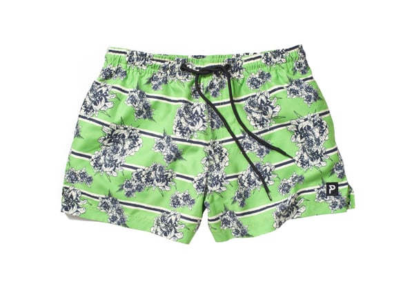 Image of FLORAL BEACH SHORT
