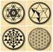 Image of Sacred Geometry Coasters