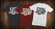 Image of Four Nights Gone Logo Design T-Shirt