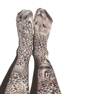 Image of Lost Leopard, Printed Socks