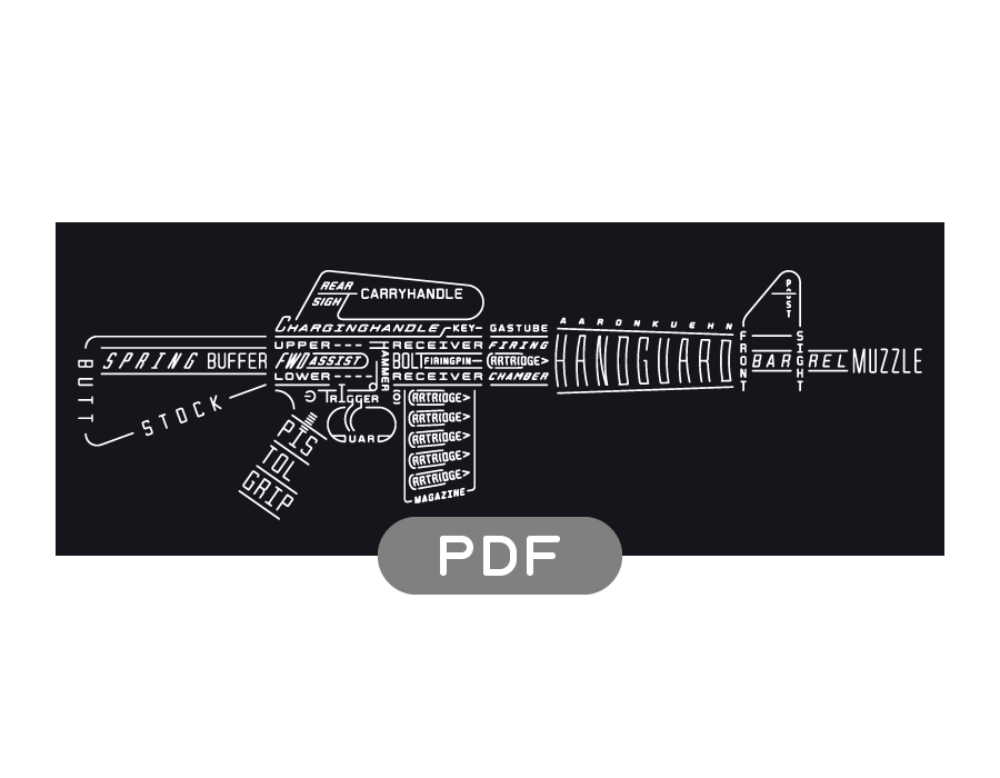 Image of Rifle Typogram - PDF