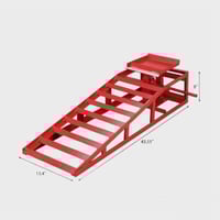 Image 3 of Garage Car & Truck Lift Hydraulic Ramps - 5 Ton (Set of Two)