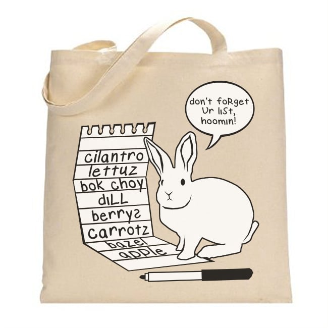 Image of Grocery List Tote