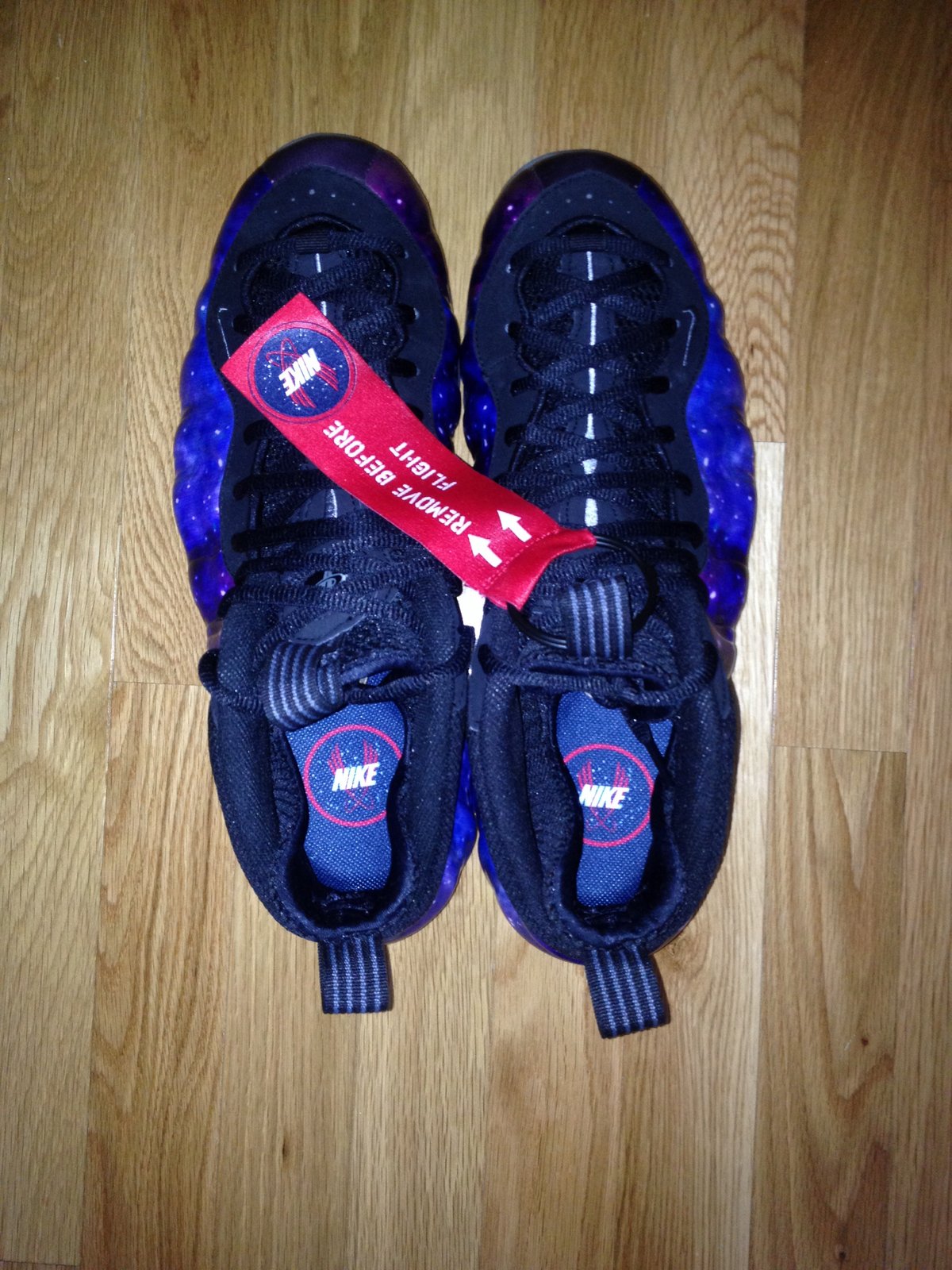 Nike foamposite galaxy clearance for sale