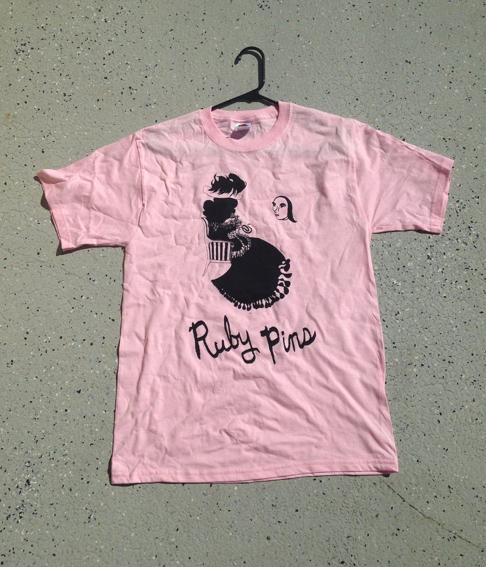 Image of Ruby Pins Pink Lady Tee // S, M, L, XL