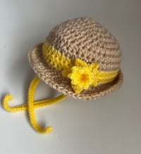 Image 2 of Crochet Dachshund Easter Bonnet Pattern