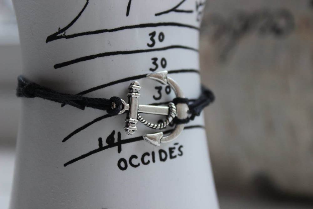 Image of Anchor Charm bracelet