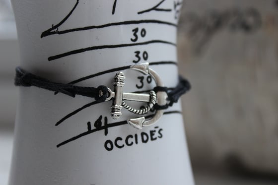Image of Anchor Charm bracelet