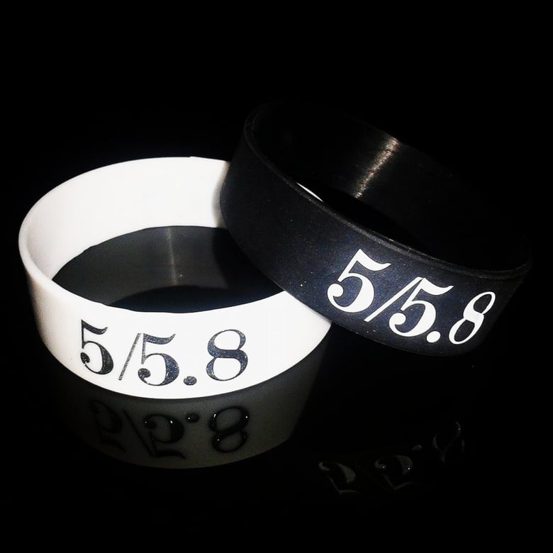 Image of 5/5.8 Logo Wristbands