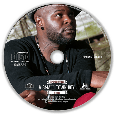 Image of Timmi Burrell - A Small Town Boy Story CD