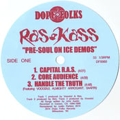 Image of RAS KASS "PRE-SOUL ON ICE DEMOS"