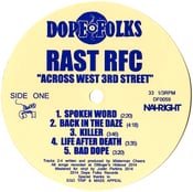 Image of RAST RFC "ACROSS WEST 3RD STREET"