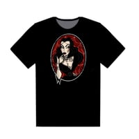 Image 1 of Vampira- Unisex Adult T-shirt  **PRE-ORDER**