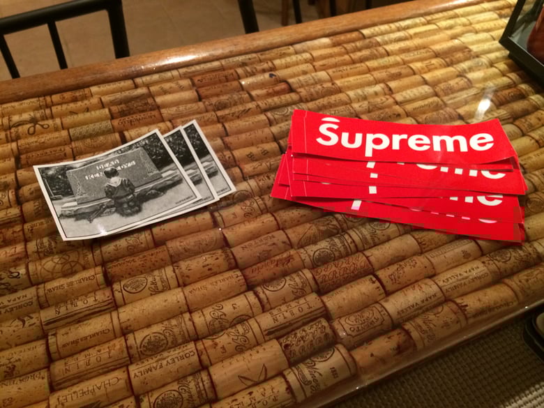 Image of Supreme Box Logo Sticker (2)