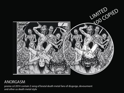 Image of ANORGASM - PROMO CD 2014