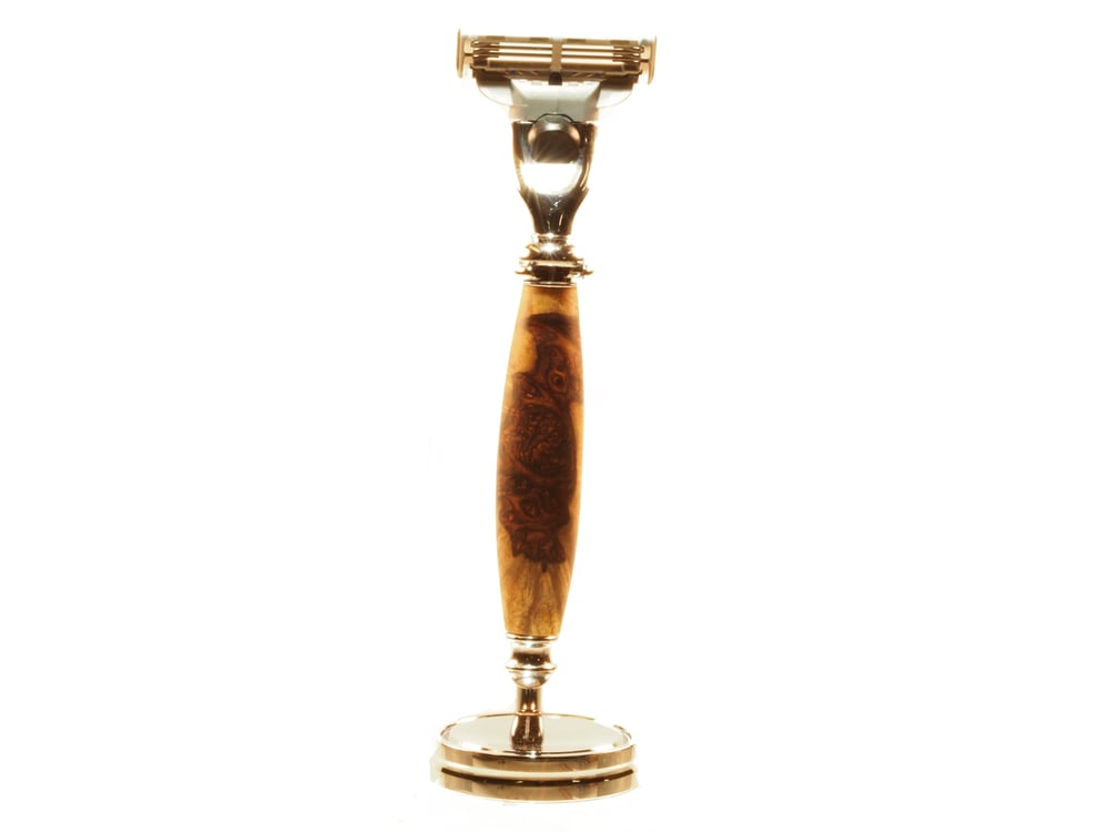 Image of Honduran Rosewood Burl Razor