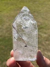 Image 2 of Red Rutile & Clear Quartz Tower #2360