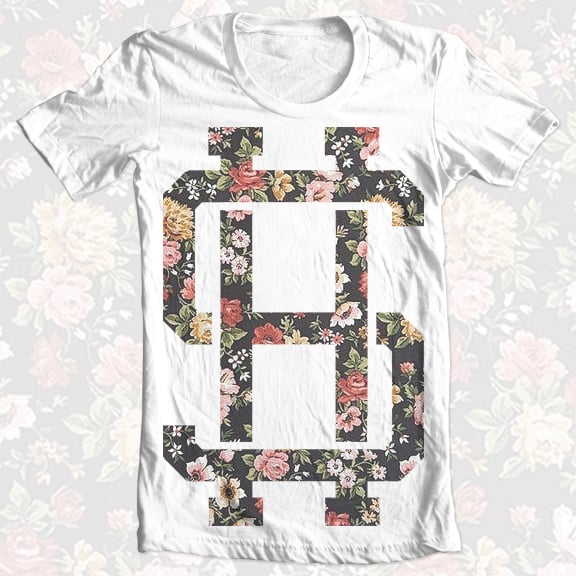 Image of HS Logo Floral Tee