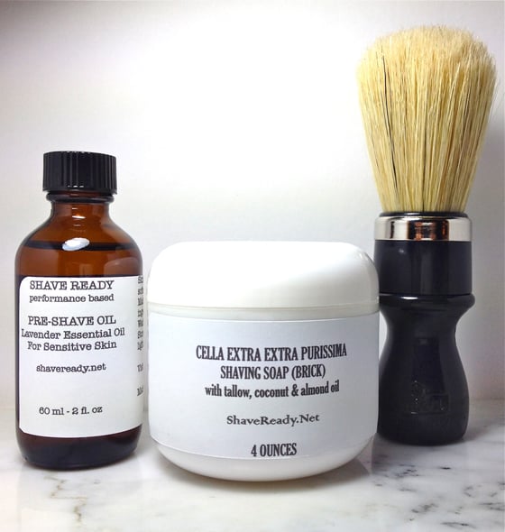 Image of Traditional Shaving Prep Set