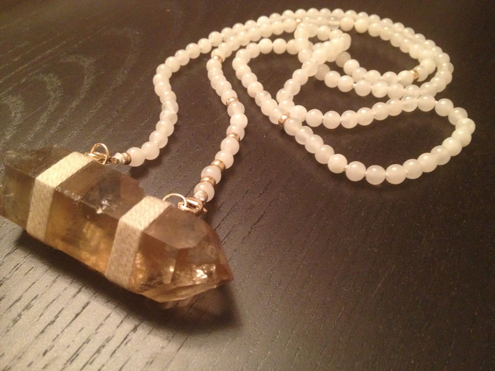 Image of Long & Lean Infinity with Citrine