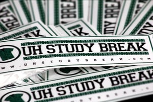 Image of UH Study Break Logo Sticker