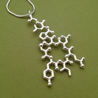 Image 1 of oxytocin necklace - dangling
