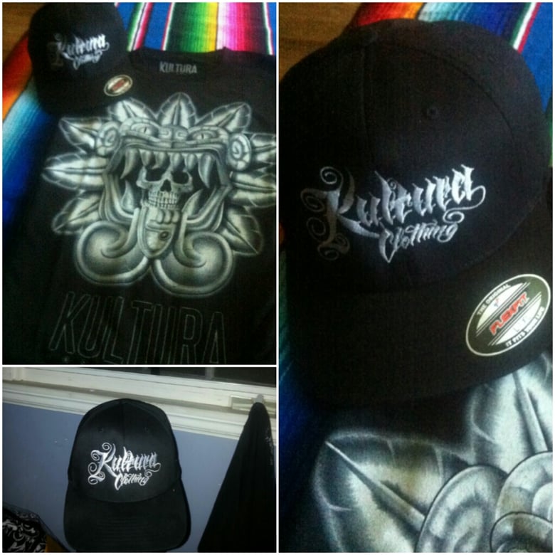 Image of Quetzalcoatl embroidered snapback hats