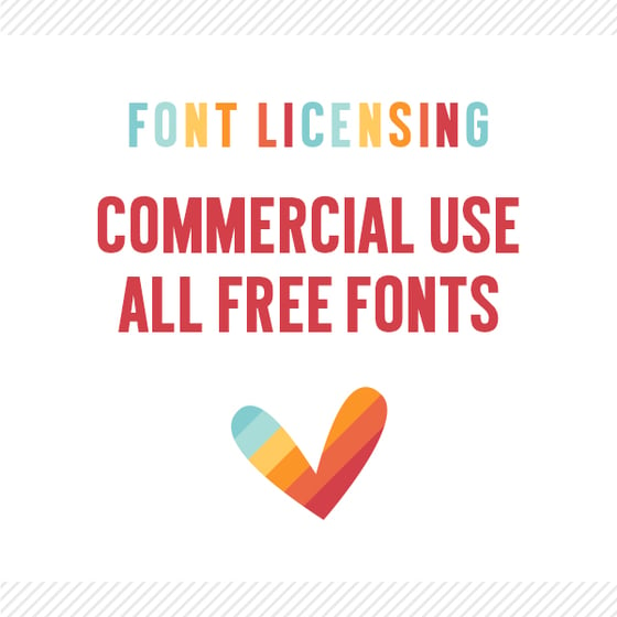 Image of Commercial Use :: All Fonts