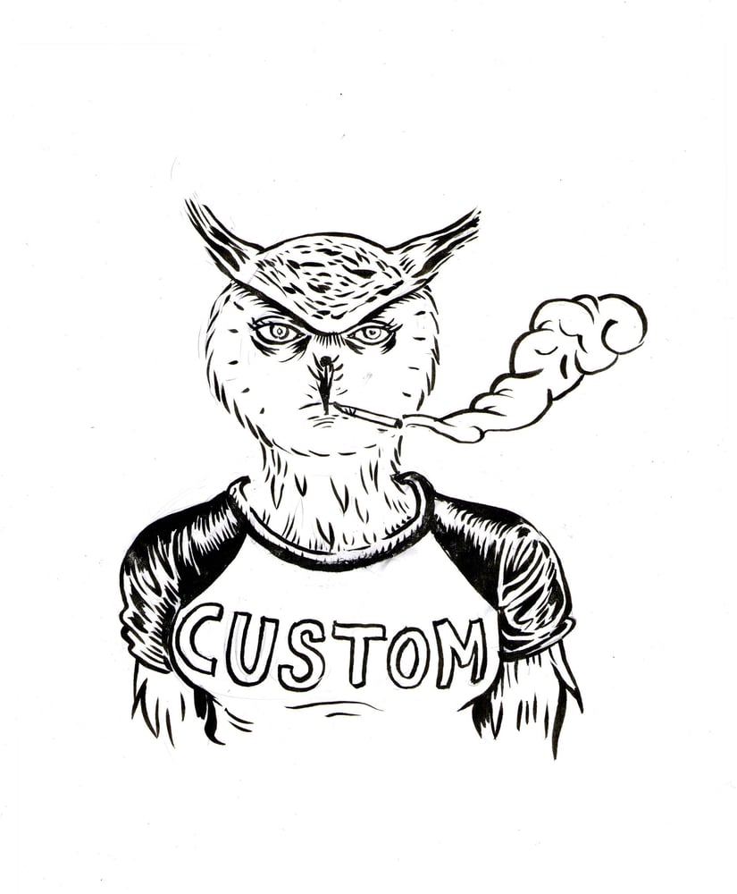 Image of Custom Hungover Bear Prints