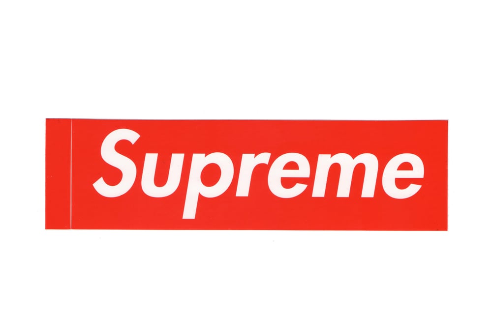 Image of Supreme Box Logo Sticker