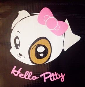 Image of Hello Pitty sticker decal