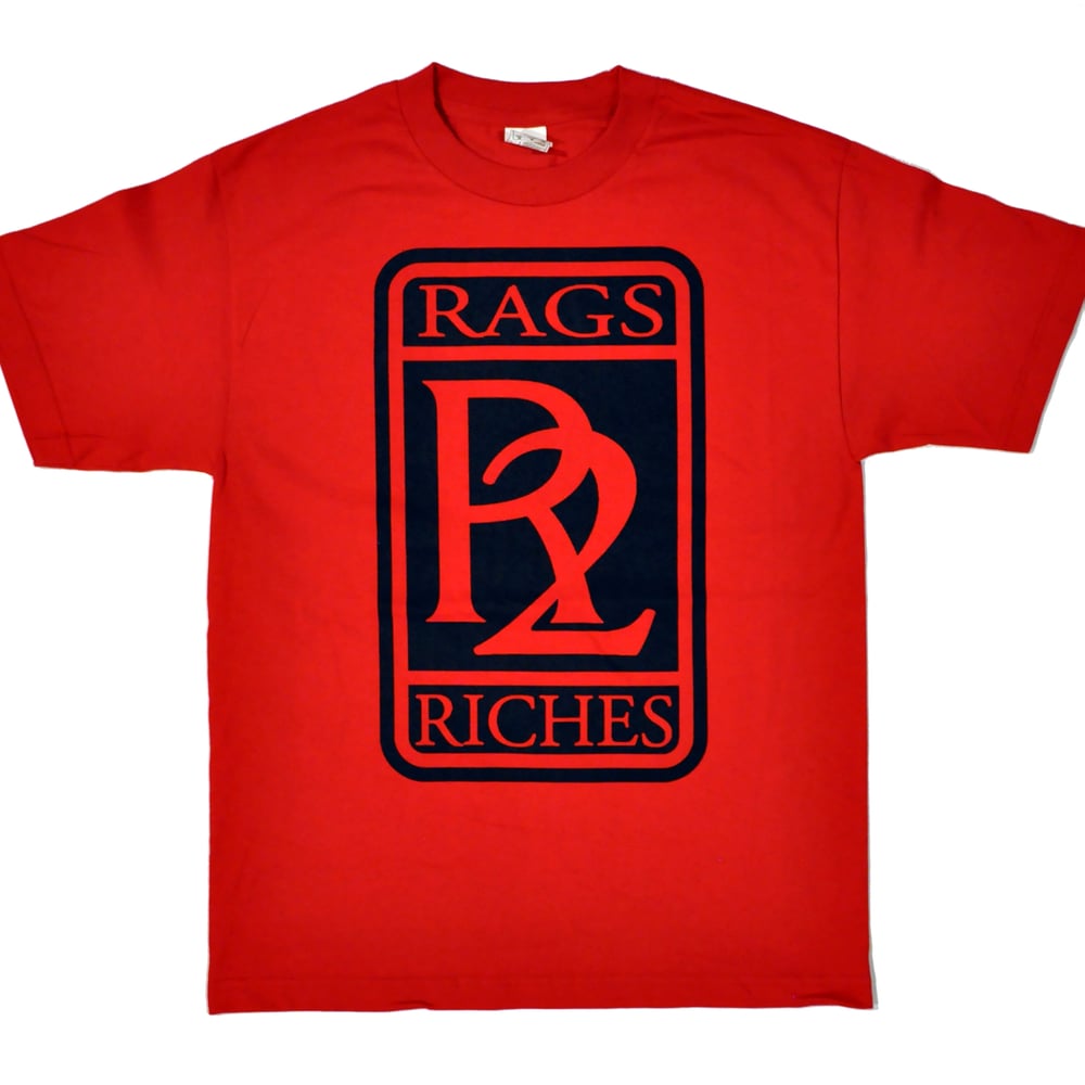 Image of R2G2 RAGS 2 RICHES TEE (RED)