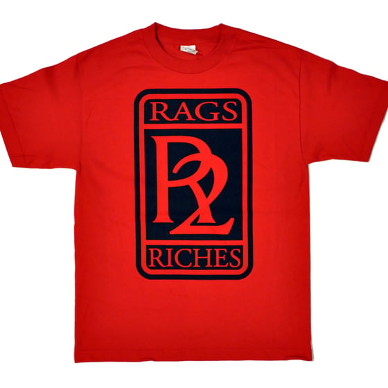 Image of R2G2 RAGS 2 RICHES TEE (RED)