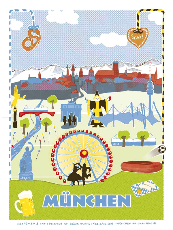 MÜNCHEN (postcard)