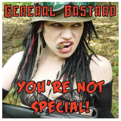 Image of General Bastard - You're Not Special CD