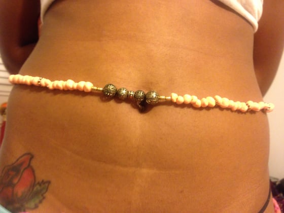 Image of Single Color Single and Double Strand Waist Beads