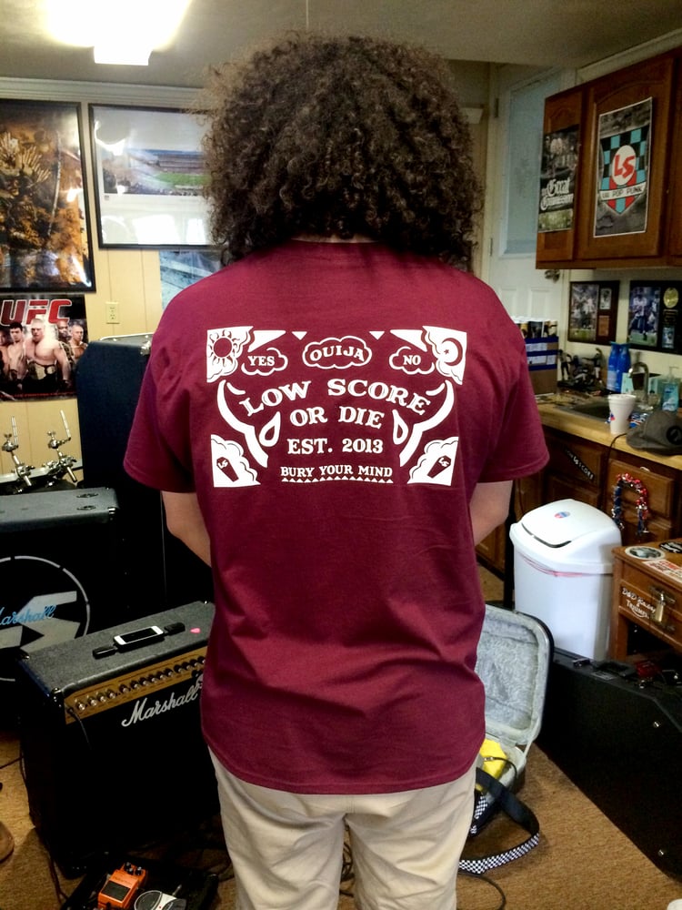 Image of Ouija Shirt - Maroon