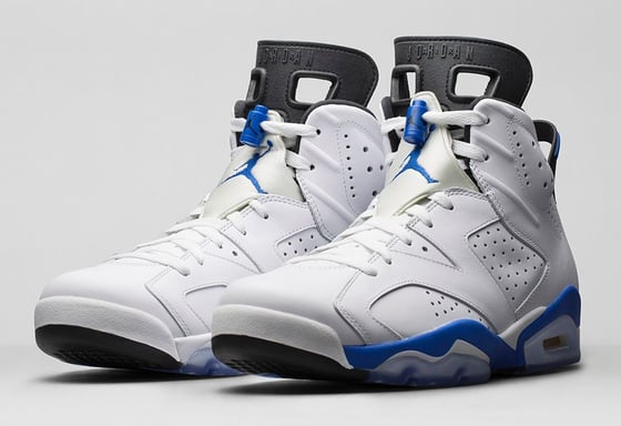 Image of Air Jordan 6 Retro Sport Blue Preorder