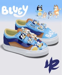 Bluey Strap-up Vans