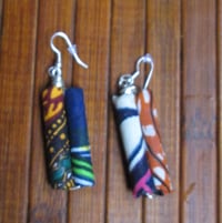 Image 1 of Fabric Stand-Up Ear-Rings