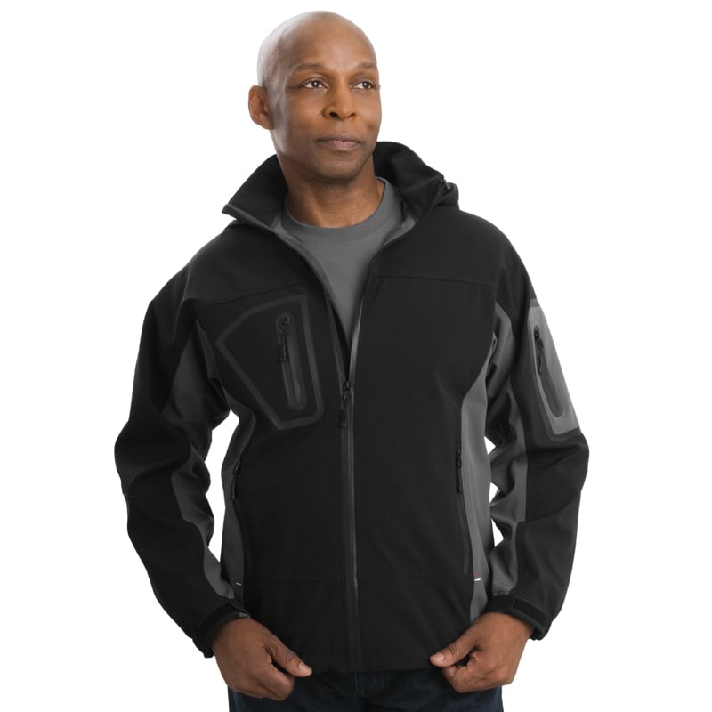 Image of Men's Tall Waterproof Soft Shell Jacket (TLJ798)